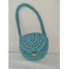Sac au crochet en forme de coquillage pour enfant - Bleu ou Rose