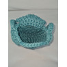 Sac au crochet en forme de coquillage pour enfant - Bleu ou Rose