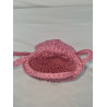 Sac au crochet en forme de coquillage pour enfant - Bleu ou Rose