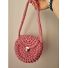 Sac au crochet en forme de coquillage pour enfant - Bleu ou Rose