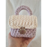 Sac à main en crochet fait main – Petit format élégant