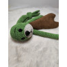 Doudou Puduk Les Sisters crochet 25cm coton fait main