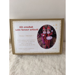 Kit crochet lutin farceur...