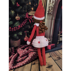 Patron pdf lutin farceur ou lutine crochet francais et anglais