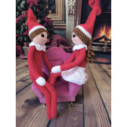 Patron pdf lutin farceur ou lutine crochet francais et anglais