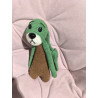 Doudou Puduk Les Sisters crochet 25cm coton fait main