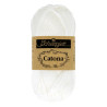Pelote scheepjes catona 50g coton mercerise couleur blanc neige 106