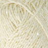 Pelote scheepjes catona shine 50g coton couleur blanc doré 105
