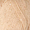 Pelote scheepjes catona shine 50g coton couleur peau doré 255