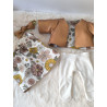 Tenue automnale fleurie pour poupée Gordi 34 cm – pièce unique