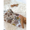Tenue automnale fleurie pour poupée Gordi 34 cm – pièce unique