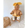 Tenue “Douceur moutarde” pour poupée Gordi 34 cm – pièce unique