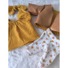 Tenue “Douceur moutarde” pour poupée Gordi 34 cm – pièce unique