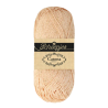 Pelote scheepjes catona shine 50g coton couleur peau doré 255