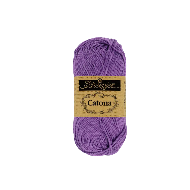 Pelote Catona Scheepjes 50g coton mercerisé – Couleur 113 delphinium