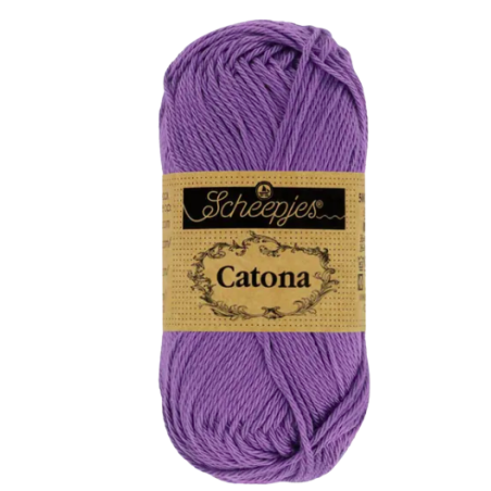 Pelote Catona Scheepjes 50g coton mercerisé – Couleur 113 delphinium