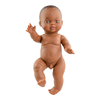 Moussa, le petit Gordi mulato – poupée Paola Reina 34 cm