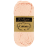 Pelote Catona Scheepjes 50g coton mercerisé – Couleur Pétale pêche 263