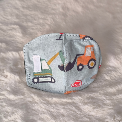 Patch oculaire OD - engins de chantier