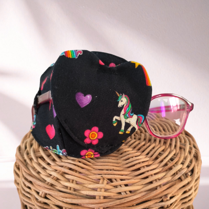 Patch oculaire OD - licorne