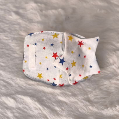 Patch oculaire - étoiles multicolores