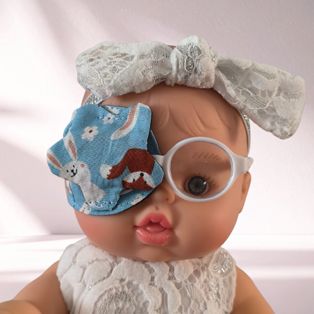 Patch oculaire - lapins et renards
