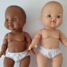 Culotte blanche pour poupee 32-36cm Paola Reina, Minikane, Miniland