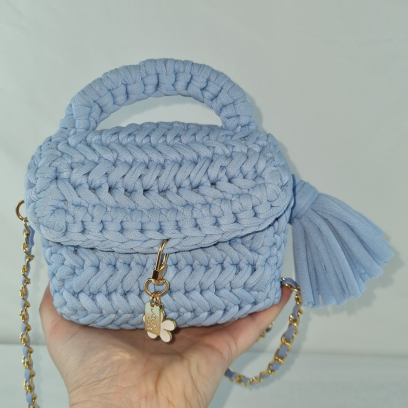 Sac fait main au crochet -...