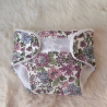Couche pour poupée 32-36 cm – fleurs violettes