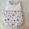 Gigoteuse pour poupée 36 cm – papillons