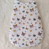 Gigoteuse pour poupée 36 cm – papillons