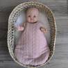 Gigoteuse pour poupée 36 cm –  rose