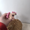 Ami’bulles Axolotl au crochet – Jouet sensoriel anti-stress fait main