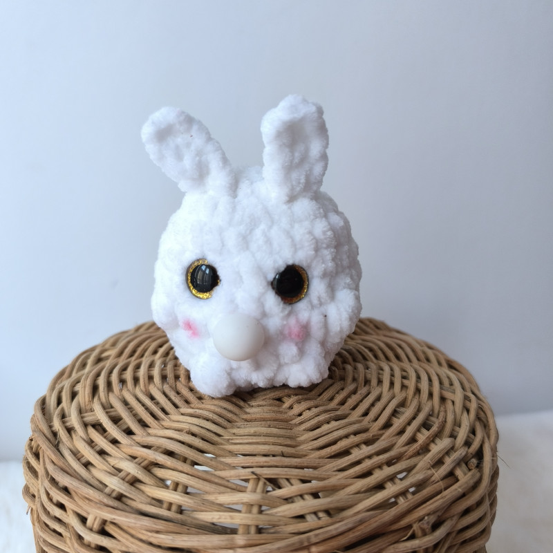 Ami’bulles Lapin au crochet – Jouet sensoriel anti-stress