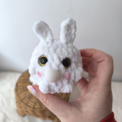Ami’bulles Lapin au crochet – Jouet sensoriel anti-stress