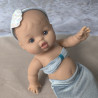 Tenue sirène poupée 32 à 36 cm faite main – version tissu
