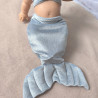 Tenue sirène poupée 32 à 36 cm faite main – version tissu