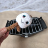 Chamallow au crochet sur brochette – jouet enfant fait main