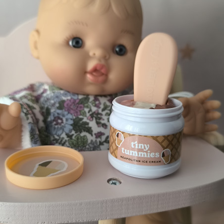 Petit pot magique glace italienne poupée Tiny Harlow –Accessoire repas