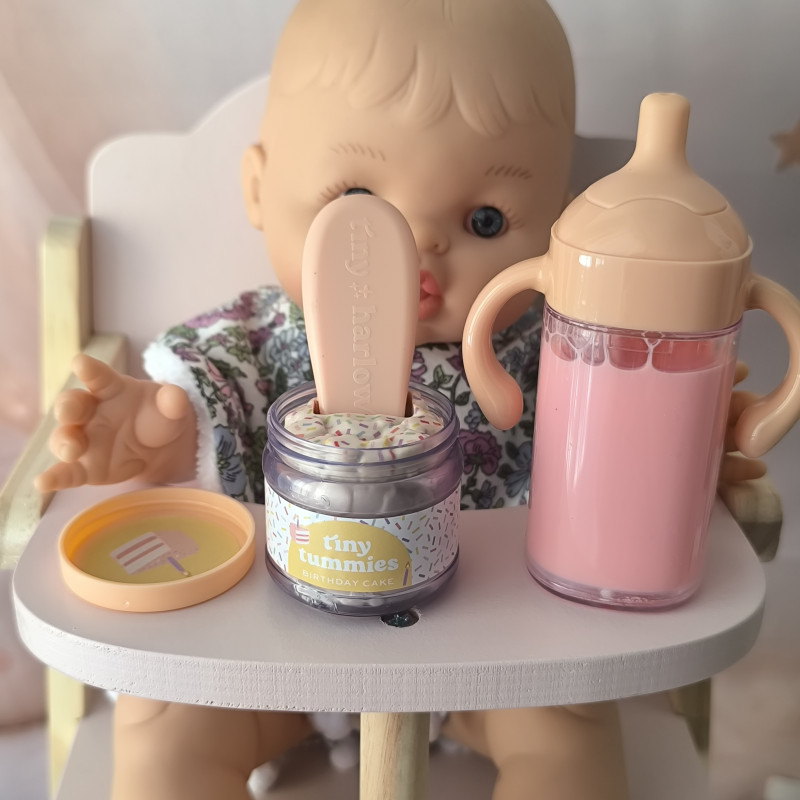Box Anniversaire Tiny Harlow pour poupée – Petit Pot & Biberon Magiques