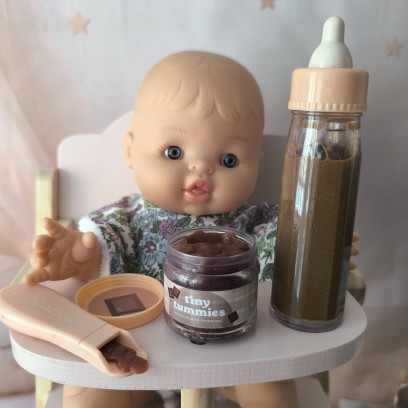 Box Chocolat Tiny Harlow – Petit Pot & Biberon Magiques pour poupée