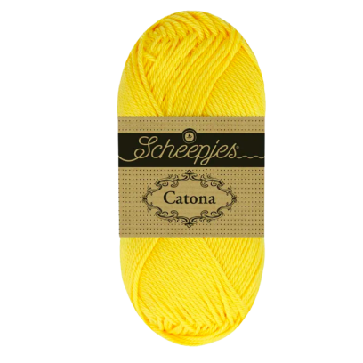Pelote scheepjes catona 50g coton mercerise couleur verge d'or 77