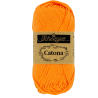Pelote scheepjes catona 50g coton mercerise couleur orange douce 411