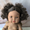 Poupée Mini Colettos ... cheveux et yeux marrons| Poupée à habiller