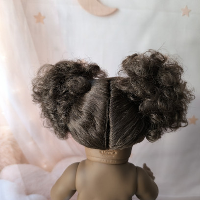 Poupée Mini Colettos ... cheveux et yeux marrons| Poupée à habiller