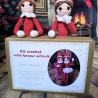 Kit crochet lutin farceur ou lutine farceuse complet 35cm