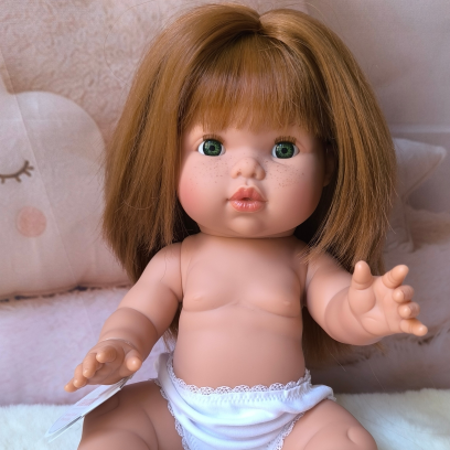 Poupée Mini Colettos Anna rousse aux yeux verts | Poupée à habiller