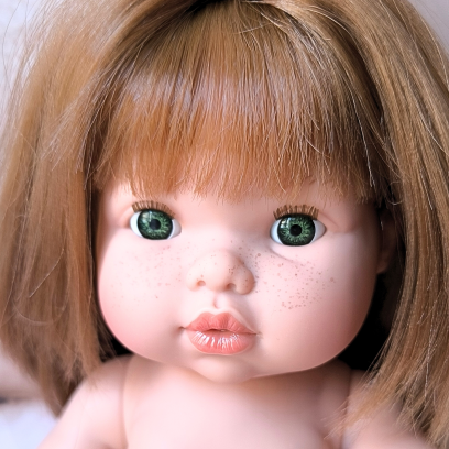 Poupée Mini Colettos Anna rousse aux yeux verts | Poupée à habiller