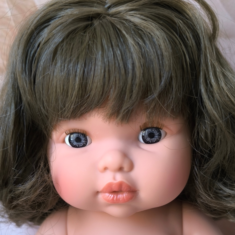 Poupée Mini Colettos Lily brune aux yeux bleus| Poupée à habiller