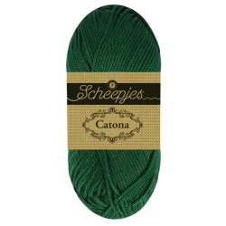 Pelote scheepjes catona 50g coton mercerise couleur lierre 95